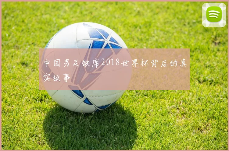 中国男足缺席2018世界杯背后的真实故事